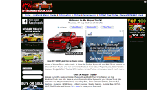 Desktop Screenshot of mymopartruck.com